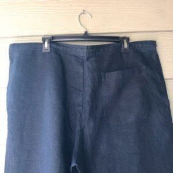 NWT FRENCH CONNECTION linen pants, M - Picture 3 of 6